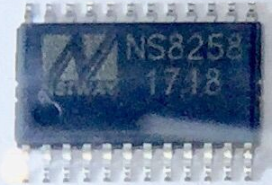 NS8258  同步升壓+防失真，3W×2雙通道AB/D類切換音頻功放