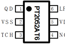 PT2052A 單觸控單輸出 IC